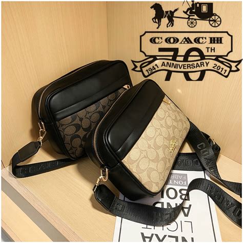 harga sling bag coach original|coach edge sling bag.